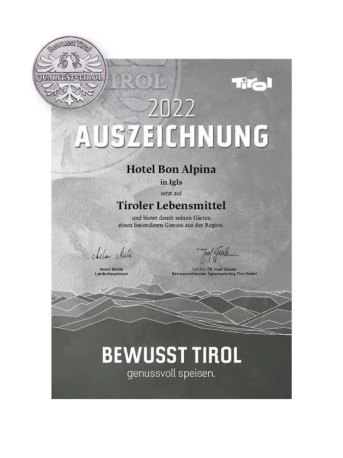 Hotel Bon Alpina Innsbruck 3*,
